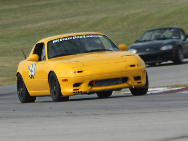 Gary's Yellow Miata